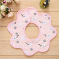 Ventilation Water Absorption  Plain Fancy Bandana Baby Bibs