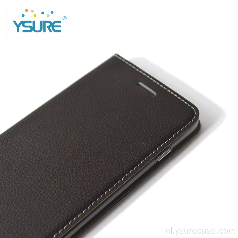 Universal Double Folio Leather mobiele telefoonhoes