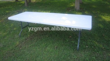 8ft HDPE Plastic Folding Dining Table rectangular folding table outdoor