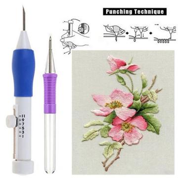 Topselling DIY Embroidery Punch Needle Embroidery Needle Handicraft Sewing Tools