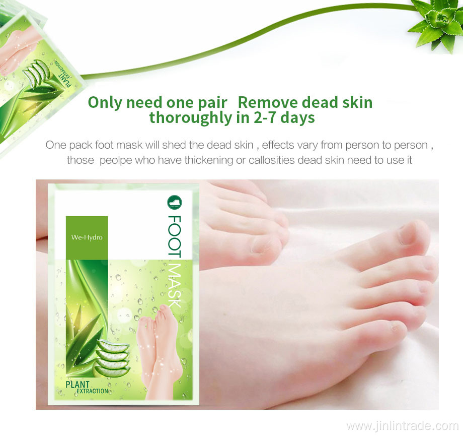 Customized Logo Moisturizing Foot Mask Foot Peel Mask