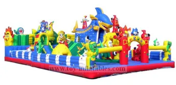 Durable professional inflatable animal fun city
