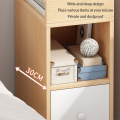 Bedside Table Ultra Narrow Shelf Small Cabinet Bedroom Mini Bedside Cabinet Long Bar Cabinet For Bedroom Living Room