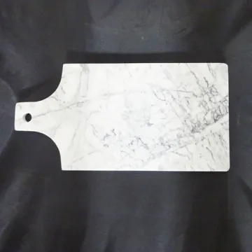 White Marble Rectangular Serving Board