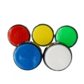 60mm Flat Round Led Push Buttons For Game