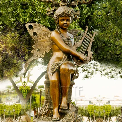 Hot Sale Outdoor lost wax children riding turtle bronze sculpture