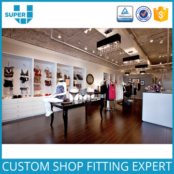 3 Years Gurantee Store Display Decoration Underwear Shop Furniture