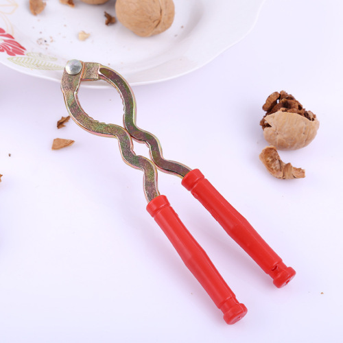 XUNZHE 1Pcs Metal walnut tool Nutcracker Sheller Crack almond Walnut Pecan Hazelnut Hazelnut Nut Kitchen Nut Clamp Clip Tool