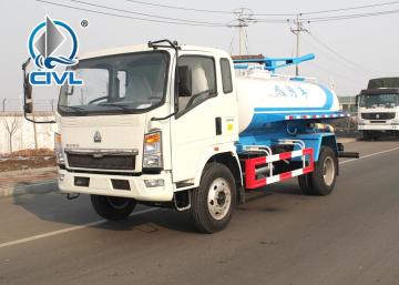 5-6CBM Sewage Suction Truck Sinotruk howo brand