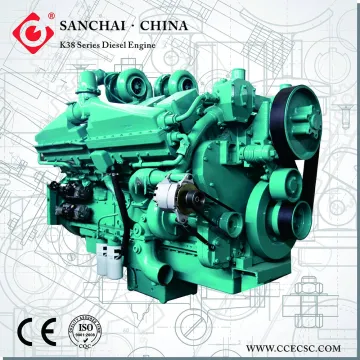 1800 rpm Marine Engine, Spare Parts for Sale, Boat Engine K38-M1000