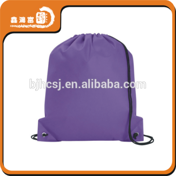 China customized shopping drawstring bag non woven