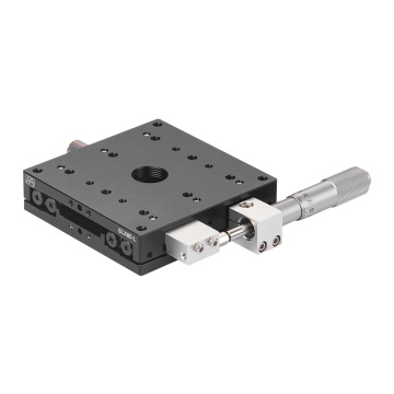 Etapă manuală pentru axa X din aliaj de aluminiu de înaltă precizie 80 mm