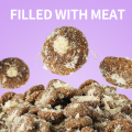 Receita de frango com fio de carne liofilizada completa do OEM