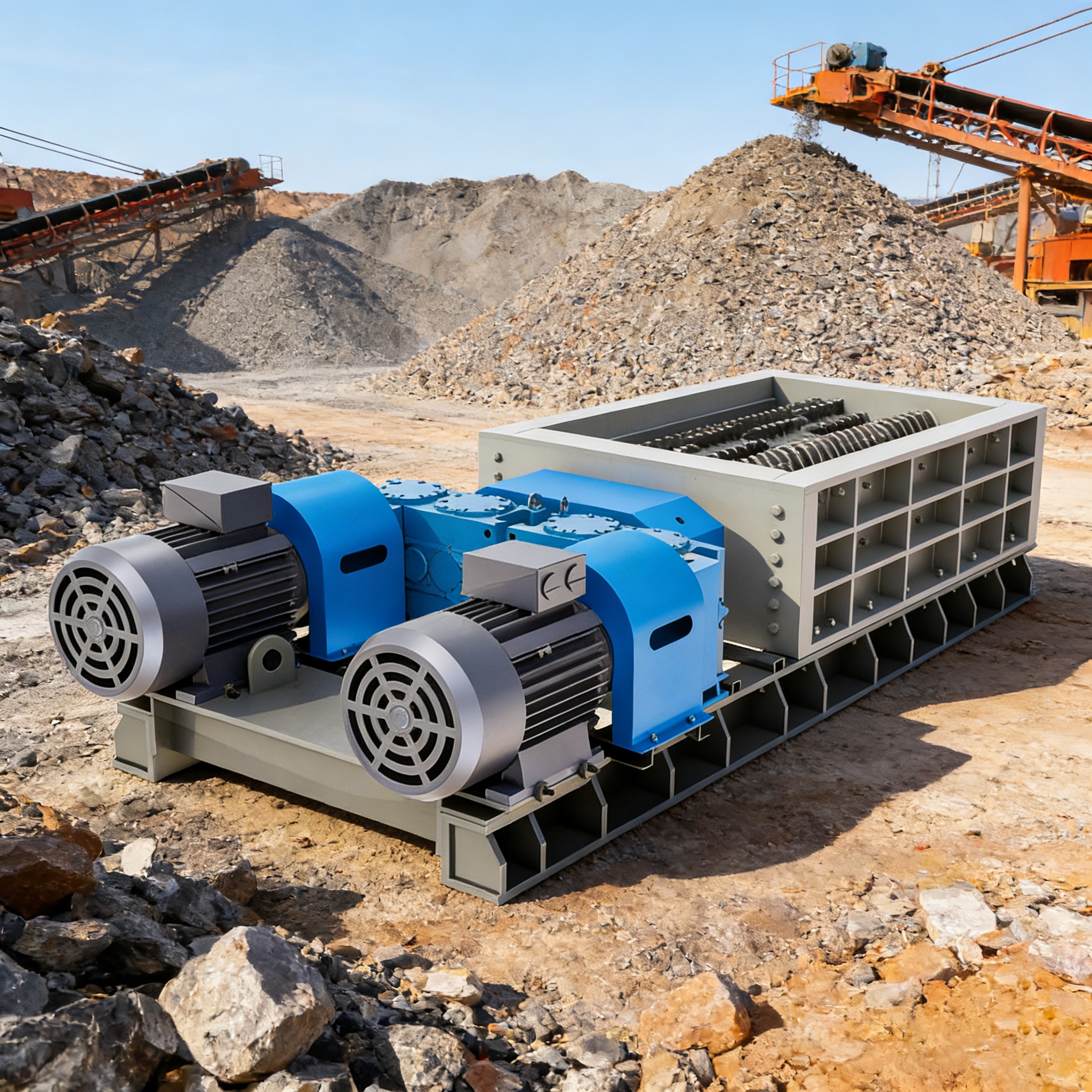 Stone Double Roll Crusher