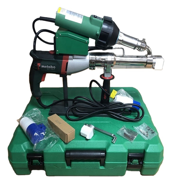 Hand Extruder PF610A HDPE PE Extruder Welding Gun - Plastic Extrusion Welding Machine