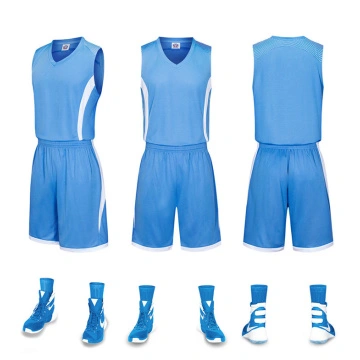 Maillot basket-ball personnalisé 100% polyester, maillots de sports