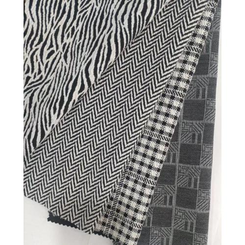 Poly Rayon Span Double Jacquard