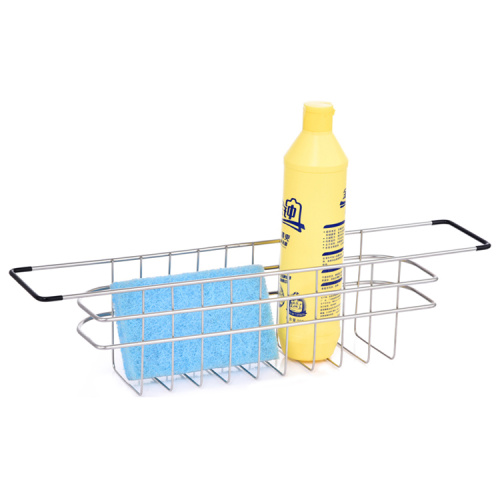 Évier en acier inoxydable Caddy Organisateur Évier Sponge