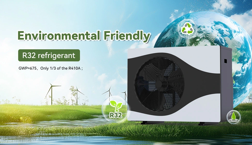 Europe Standard CE Certificate R32 Refrigerant 14kw Air to Water System Heat Pump for Heating Cooling Hot Water