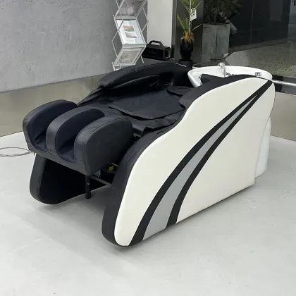 Modern Multifunction Barbershop Electric Massage Washing Chair