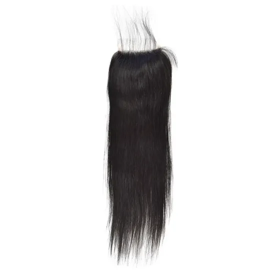 new hot sale korean swiss 4x4 closure human hair transparent lace
