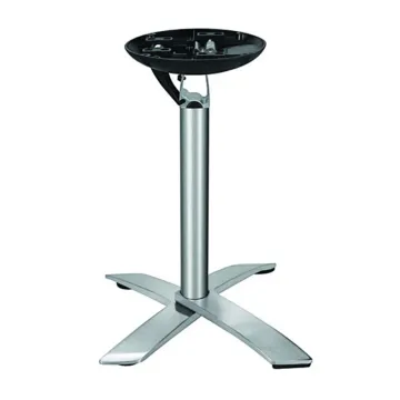Stack Folding Cast Aluminum Dining Table Base