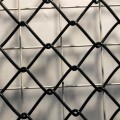 PVC -kettingschakel Diamond mesh hek