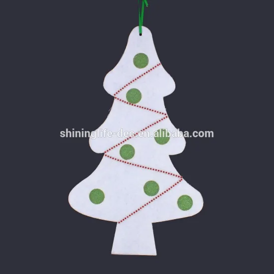 fabric fashion Christmas tree decoration xmas ornament