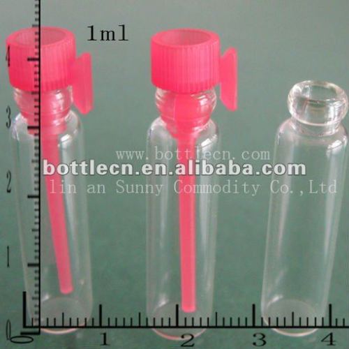 glass vials with plugs