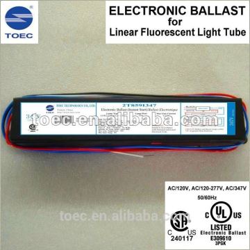 T8 59W 347V Electronic Ballast ,5-year Warranty , cULus and CSA Certificated