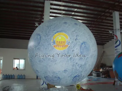 Big Reusable Inflatable Advertising Earth Globe Balloons For Science Demonstration