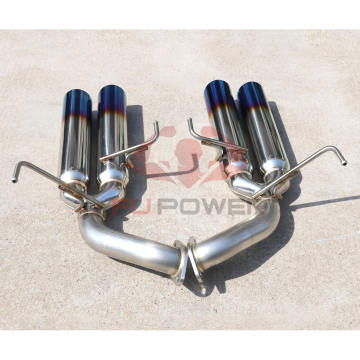 2022+ Subaru WRX Axle Back with Burnt Stainless Tip