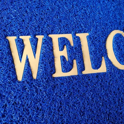 Custom Colorful Welcome Door Mat Entrance Mats