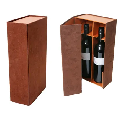 Custom Wine Bottle Boxes With Cardboard Dividers