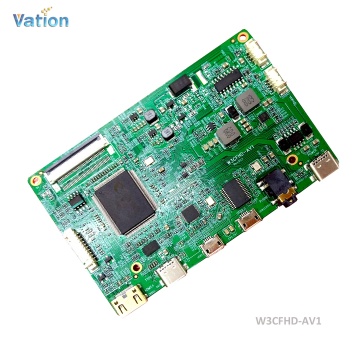 W3CFHD-AV1 แผง EDP 2560x1600 2K บอร์ดคอนโทรลเลอร์ Type-C Type-C ที่มีหลายอินพุต