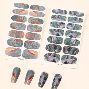 Wholesale Custom Logo Quality Polish Gel Strips for UV Semi-Cured Nail Wraps and Stickers
