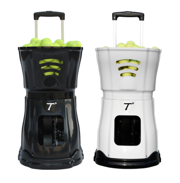 T3015 updated micro-computer intelligent remote control tennis ball machine with internal li-ion battery