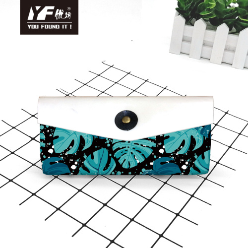 Personalised Pencil Case Hotsale tropical touch style cute PU pencil case Manufactory