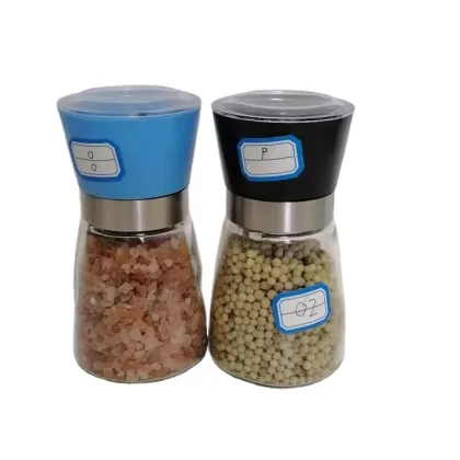 Wholesale 160ml Pepper Salt Spice Grinder Jars & Salt Pepper Mill Bottles