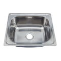 Single Sink Stainless Steel Wash Basin