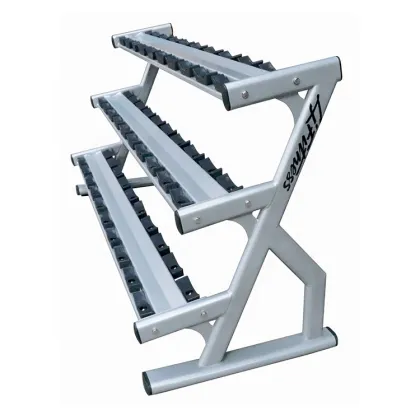 3 tier dumbbells rack fitness gym equipment sets
