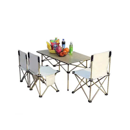 Portable Outdoor Garden Furniture: Folding Tables and Chairs for Barbecue, Camping, and Picnic