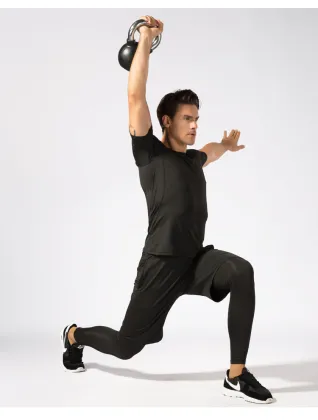 Men Clothes 5 Pieces Yoga Set Compression