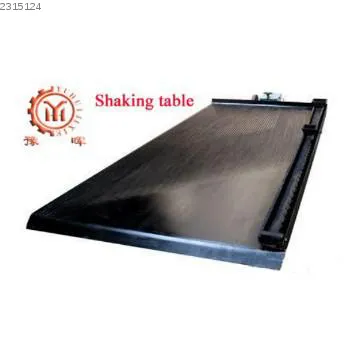 chromite ore shaking tables