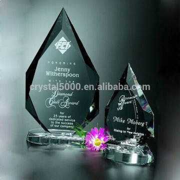 Best crystal gift crystal trophy new design crystal trophy award