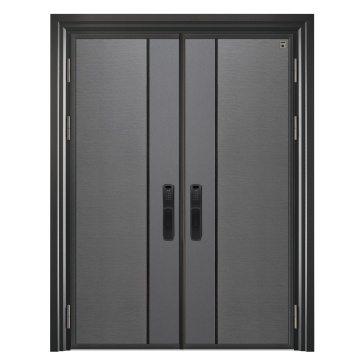 Villa Aluminium minimaliste Black Empreinte Black Front Door