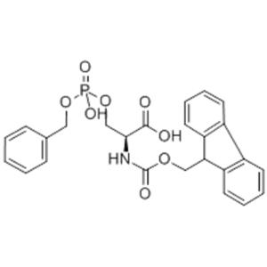 L-Serine,N-[(9H-fluoren-9-ylmethoxy)carbonyl]-O-[hydroxy(phenylmethoxy)phosphinyl] CAS 158171-14-3