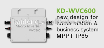solar inverter KD-WVC-600W pure sine wave power inverter 12v 220v