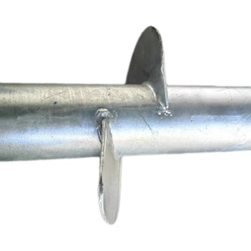 Hot dip galvanized guardrails Hot dip galvanized steel pipe pile/ground screw Manufactory
