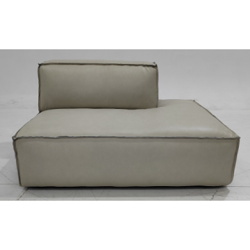 Left double sofa without support